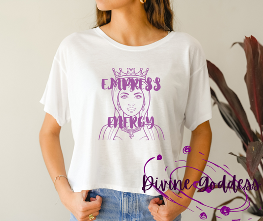 EMPRESS ENERGY CROPPED TEE