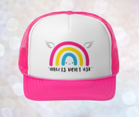 RAINBOW ANGEL TRUCKER – Angels Don’t Ask, They ARRIVE.