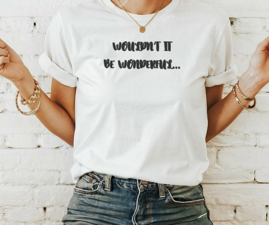 WONDEFUL THINGS TEE – Open to Miracles 💭